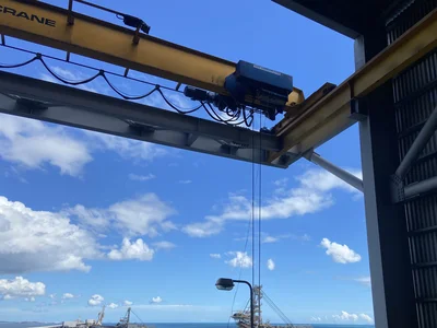 Overhead gantry crane at Hay Point, plant and equipment engineering