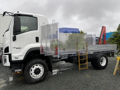 Truck body design with CAD engineering overlay